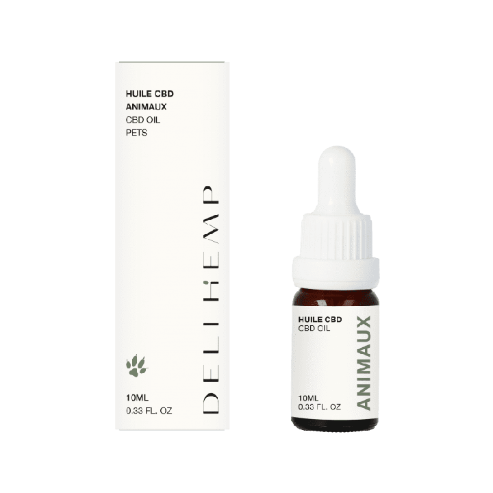 Huile CBD Animaux Chien & Chat – Anti Stress & Bien-être Naturel